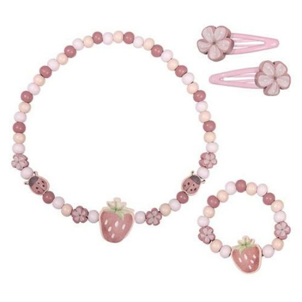 Set di gioielli fragola